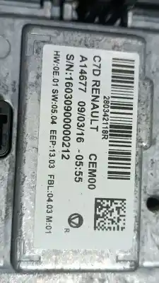 Tweedehands auto-onderdeel multifunctioneel display voor renault kadjar bose edition oem iam-referenties 280342118r  