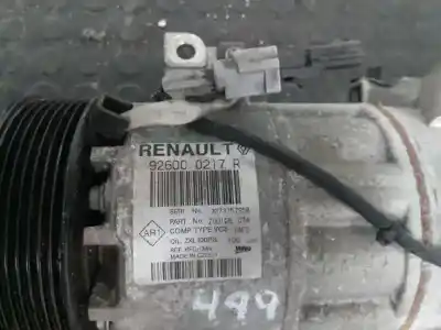 Second-hand car spare part air conditioning compressor for renault captur helly hansen 90 cv / 66 kw oem iam references 926000217r