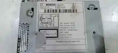 Second-hand car spare part AUDIO SYSTEM / RADIO CD for FIAT QUBO (300)  OEM IAM references 7355832450  