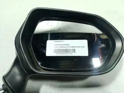 Second-hand car spare part right rearview mirror for toyota corolla (e21) hybrid style oem iam references   