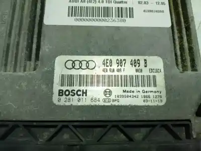 Автозапчасти б/у блок управления двигателем за audi a8 (4e2) 4.0 tdi quattro ссылки oem iam 4e0907409b
