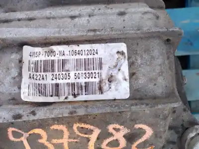 Peça sobressalente para automóvel em segunda mão caixa de velocidades por ford focus c-max dm2 (cap) desde 08/2003 hasta 03/2007 focus c-max ghia (cap) referências oem iam 4m5p7000ha  