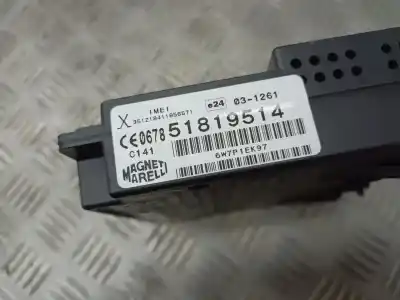Second-hand car spare part electronic module for fiat bravo (198) 1.9 dynamic multijet oem iam references 51819514  
