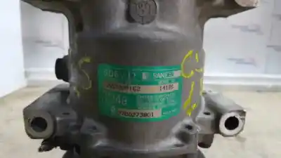 Автозапчастина б/у компресор кондиционера для renault kangoo (f/kc0) 1.5 dci diesel посилання на oem iam 7700273801  1416g