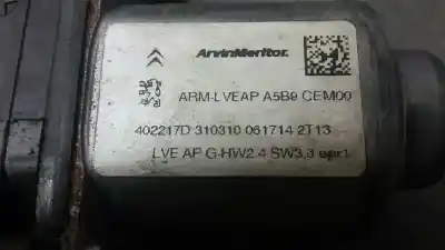 Peça sobressalente para automóvel em segunda mão motor elevador vidro dianteiro esquerdo por citroen c3 1.4 16v referências oem iam 402217d  