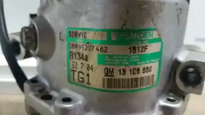 Second-hand car spare part air conditioning compressor for opel combo 1.3 16v cdti cat (z 13 dt / ln9) oem iam references 13106850  1512f