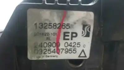 Second-hand car spare part rear left door lock for opel corsa d catch me oem iam references 13258265  