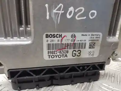 Second-hand car spare part ecu engine control for toyota auris active oem iam references 896610zg30  0281019177