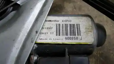 Peça sobressalente para automóvel em segunda mão elevador de vidros dianteira esquerda por renault clio iii * referências oem iam 400858j  