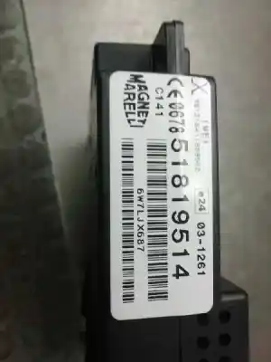 Second-hand car spare part electronic module for fiat bravo (198) 1.9 dynamic multijet oem iam references 51819514  