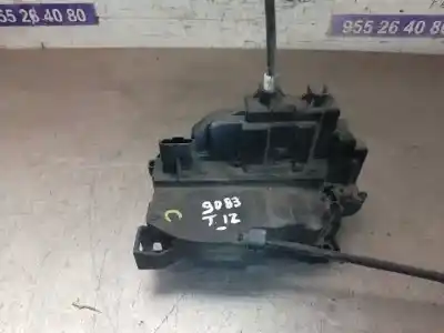 Peça sobressalente para automóvel em segunda mão fechadura da porta traseira esquerda por renault clio iii authentique referências oem iam 