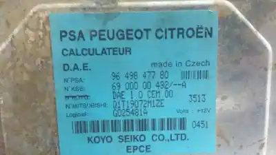 Peça sobressalente para automóvel em segunda mão módulo eletrônico por citroen c2 1.4 hdi referências oem iam 9649847780  