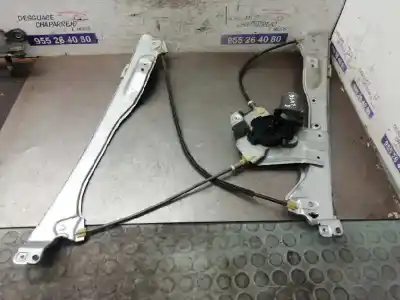 Peça sobressalente para automóvel em segunda mão elevador de vidros dianteiro direito por renault clio iii confort dynamique referências oem iam 