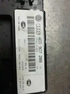 Автозапчасти б/у электронный модуль за audi a8 (4e2) 3.0 tdi quattro ссылки oem iam 4e0907289  