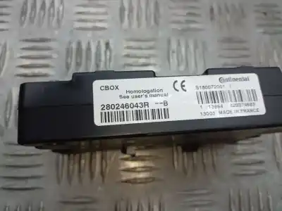 Second-hand car spare part electronic module for renault laguna iii gt oem iam references 280246043r  