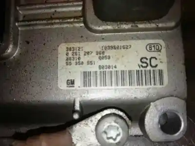 Pezzo di ricambio per auto di seconda mano centralina motore per opel corsa c club riferimenti oem iam 0261207960  