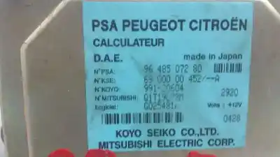 Peça sobressalente para automóvel em segunda mão módulo eletrônico por citroen c3 1.4 16v referências oem iam 9648507280  