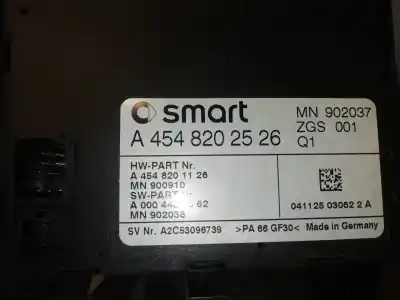 Автозапчастина б/у електронний модуль для smart forfour 1.5 cdi cat посилання на oem iam mn902037  a4548202526