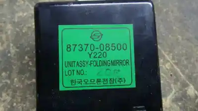 Pezzo di ricambio per auto di seconda mano modulo elettronico per ssangyong rexton 2.9 turbodiesel cat riferimenti oem iam 8737008500  
