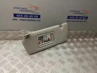 Peça sobressalente para automóvel em segunda mão pára-sol esquerdo por renault laguna iii authentique referências oem iam 