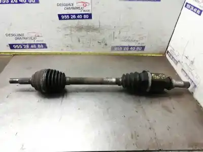 Peça sobressalente para automóvel em segunda mão transmissão dianteira esquerda por renault clio iii authentique referências oem iam 8200499585