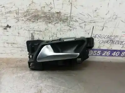 Second-hand car spare part interior left rear handle for peugeot 3008 1.5 blue-hdi fap oem iam references 98201553w