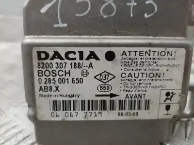 Автозапчасти б/у блок управления подушками безопасности за dacia logan ambiance ссылки oem iam 8200307188  