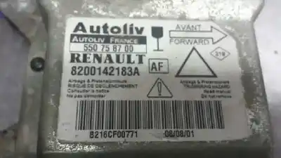 Автозапчасти б/у блок управления подушками безопасности за renault laguna ii (bg0) authentique ссылки oem iam 8200142183a  550758700