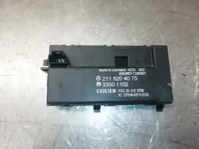 Pezzo di ricambio per auto di seconda mano modulo elettronico per mercedes clase e (w211) berlina * riferimenti oem iam 2118204075