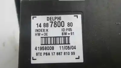 Peça sobressalente para automóvel em segunda mão módulo eletrônico por citroen c8 2.0 hdi x referências oem iam 1488780080  41958008
