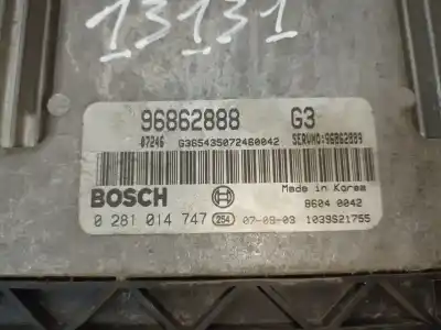 Second-hand car spare part ecu engine control for chevrolet epica lt oem iam references 96862888  