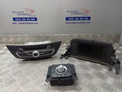 Peça sobressalente para automóvel em segunda mão módulo / sistema de navegação gps por renault laguna iii authentique referências oem iam 281155676r