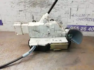 Peça sobressalente para automóvel em segunda mão fechadura da porta dianteira esquerda por citroen c4 coupe 1.6 16v hdi fap referências oem iam 9681332180