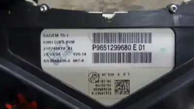 Peça sobressalente para automóvel em segunda mão quadrante por peugeot 307 break / sw (s1) 2.0 hdi cat referências oem iam 216748814x1  p9651299680e