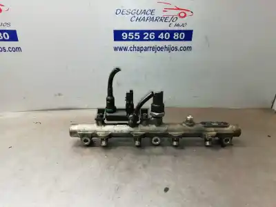 Pièce détachée automobile d'occasion Rampe D'injecteur pour CITROEN C5 BERLINA 2.2 HDi SX Automático Références OEM IAM 0445214017  