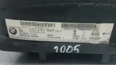 İkinci el araba yedek parçası gps navigasyon sistemi için bmw serie 5 berlina (e60) 530d oem iam referansları   65826970344