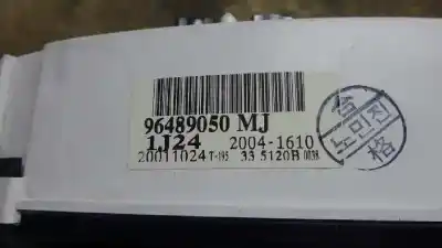 Second-hand car spare part dashboard for daewoo lanos cool oem iam references 96489050mj  