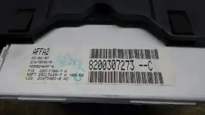 Second-hand car spare part multifunction display for renault clio iii confort expression oem iam references 8200307273c  