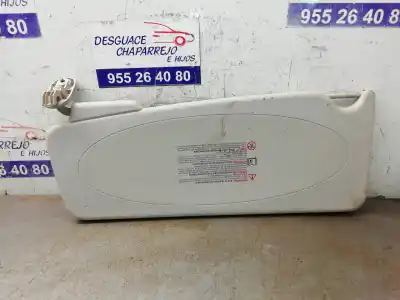 Second-hand car spare part right sunshade for renault kangoo (f/kc0) authentique oem iam references 8200544838  