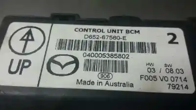 Автозапчастина б/у перевір блоку управління для mazda 2 lim. (de) 1.4 crtd active посилання на oem iam d65267560e  