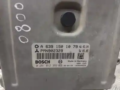 Second-hand car spare part ecu engine control for smart forfour 1.5 cdi cat oem iam references a6391501079  pmn902329