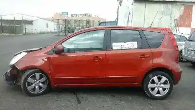 Peça sobressalente para automóvel em segunda mão transmissão dianteira esquerda por nissan note (e11e) acenta referências oem iam   
