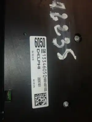Second-hand car spare part climate control for opel astra j lim. cosmo oem iam references 13346050  28267481