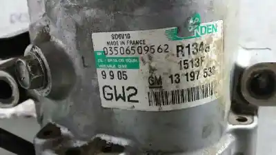 Pezzo di ricambio per auto di seconda mano compressore aria condizionata per opel corsa c cosmo riferimenti oem iam 13197538  