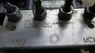 Peça sobressalente para automóvel em segunda mão abs por nissan note (e11e) 1.4 cat referências oem iam 0265231732 06030120454 476609u100