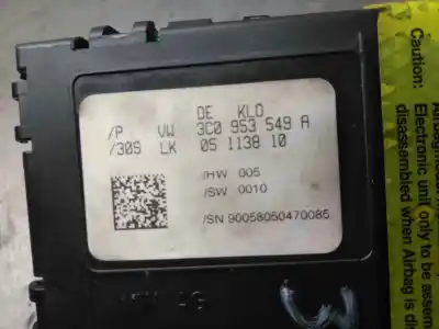 Peça sobressalente para automóvel em segunda mão módulo eletrônico por volkswagen passat berlina (3c2) advance referências oem iam 3c0953549a  