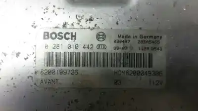 Second-hand car spare part ecu engine control for renault scenic (ja..) 1.9 dci century oem iam references 0281010442 8200049306 8200199726