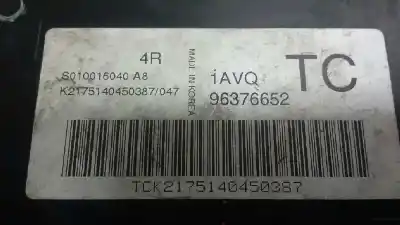 Second-hand car spare part ecu engine control for daewoo kalos 1.2 se oem iam references s010016040  96376652