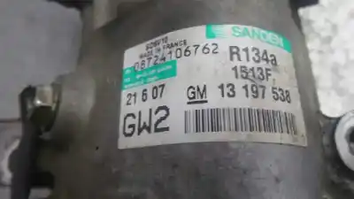 Second-hand car spare part air conditioning compressor for opel combo tour cosmo oem iam references 13197538 sd6v101513f gw2