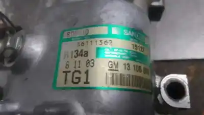 Second-hand car spare part air conditioning compressor for opel combo tour cosmo oem iam references 13106850  sd6v101512f